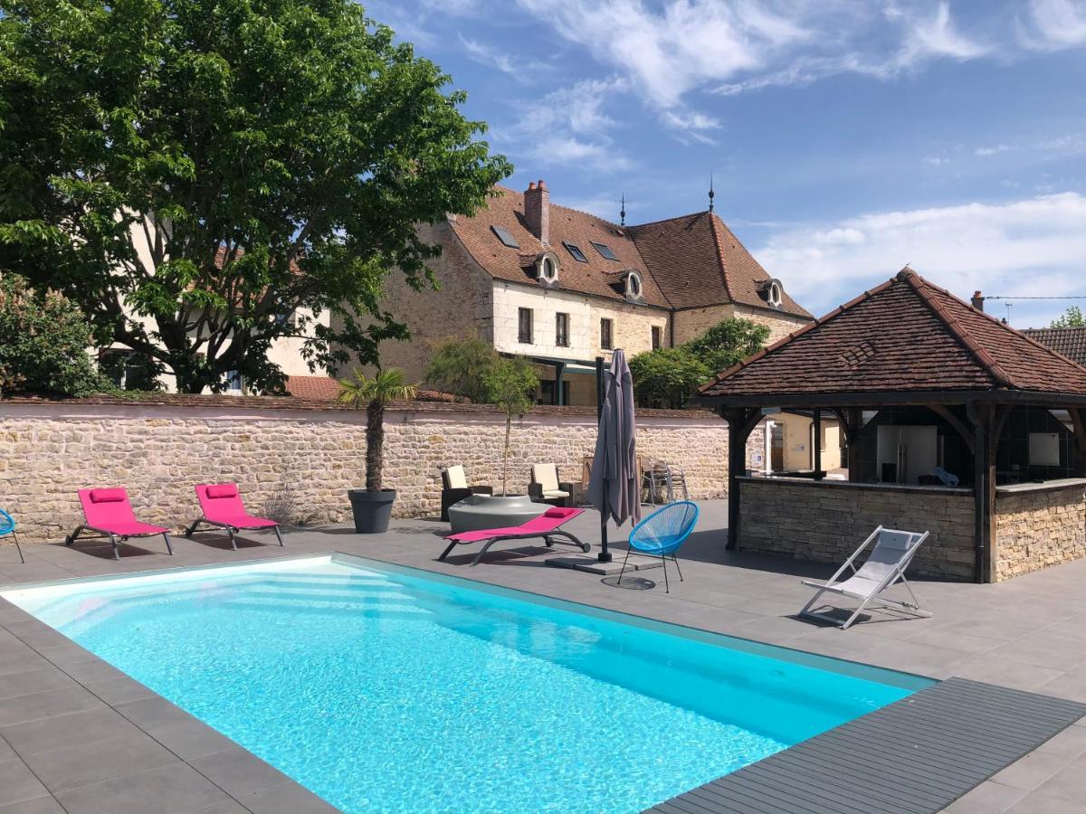 Logis L'Hotel D'Arc Arc-sur-Tille Exterior foto